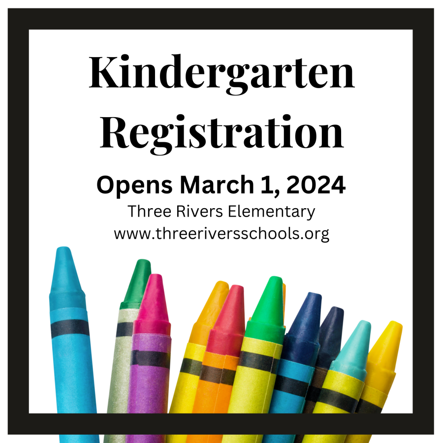Kindergarten Registration is now open.